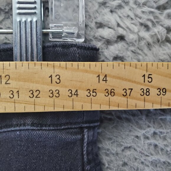 Spanx Jeans Womens Small Black Stretch Skinny Shapewear Denim - Picture 6 of 11